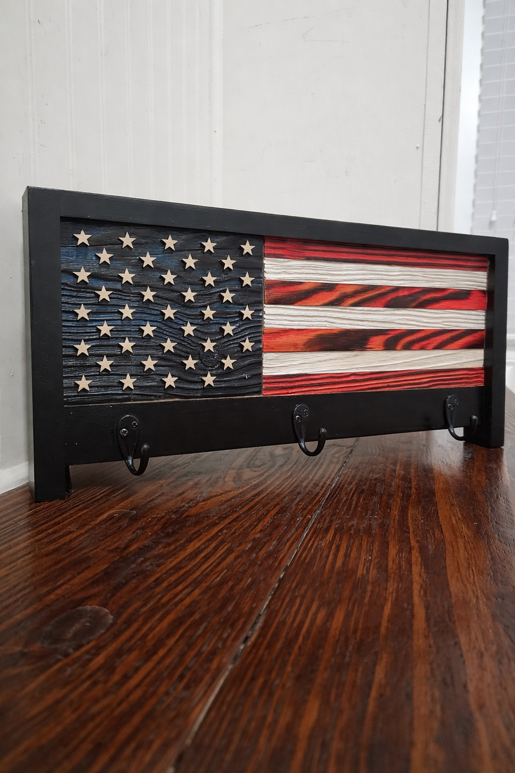 Half Flag with Hanging Hooks